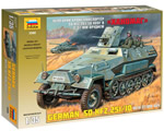 Sd.Kfz.251/10 Ausf.B with 37-MM Gun 1:35 zvezda ZV3588