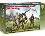 Soviet DShK Machine Gun with Crew WWII 1:35 zvezda ZV3609