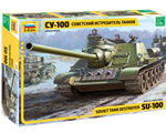 Soviet tank destroyer SU-100 1:35 zvezda ZV3688