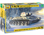 Soviet Medium Tank mod. 1943 Uralmash T-34/76 1:35 zvezda ZV3689