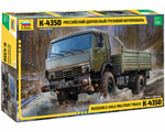 Russian 2-Axle Military Truck K-4350 1:35 zvezda ZV3692