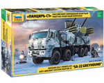 Russian self-propelled anti-aircraft system Pantsir-S1 SA-22 Greyhound 1:35 zvezda ZV3698