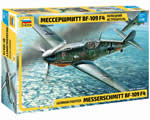 German fighter Messerschmitt BF-109F4 1:48 zvezda ZV4806