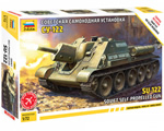 Soviet Self-Propelled Gun SU-122 1:72 zvezda ZV5043