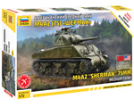 M4A2 Sherman 75 mm Medium Tank 1:72 zvezda ZV5063