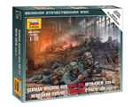 German Machinegun MG-34 w/crew 1939-1942 1:72 zvezda ZV6106