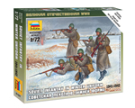 Soviet Infantry 1941-1942 (winter uniform) 1:72 zvezda ZV6197