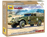 American armored personnel carrier M-3 Scout car 1:100 zvezda ZV6245