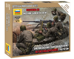 US Browning M2 Machine Gun with Crew 1:72 zvezda ZV6286