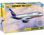 Civil airliner Sukhoi Superjet 100 1:144 zvezda ZV7009