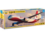 Civil Airliner Tupolev TU-204-100 Red Wings 1:144 zvezda ZV7023