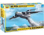 Ilyushin IL-76TD Emercom Russian transport plane 1:144 zvezda ZV7029