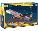 Civil airliner Airbus A321ceo 1:144 zvezda ZV7040