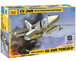 Front bomber Sukhoi Su-24M Fencer D 1:72 zvezda ZV7267