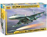 Sukhoi Su-27SM Flanker B mod.1 Russian Air Superiority Fighter 1:72 zvezda ZV7295