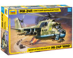 Soviet Attack Helicopter MIL Mi-24P Hind 1:72 zvezda ZV7315