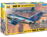 Soviet fighter Mikoyan-Gurevich MiG-15 Fagot 1:72 zvezda ZV7317