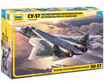 Russian Fifth-Generation Fighter Sukhoi Su-57 1:72 zvezda ZV7319