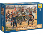 French Foot Artillery 1810-1815 1:72 zvezda ZV8028